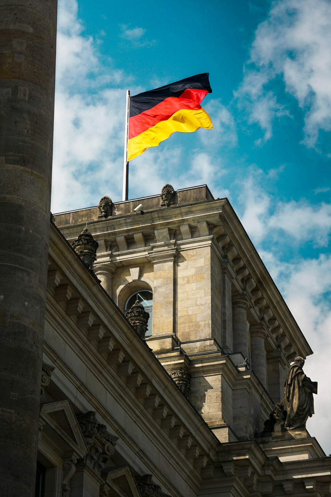 confident speaker in german